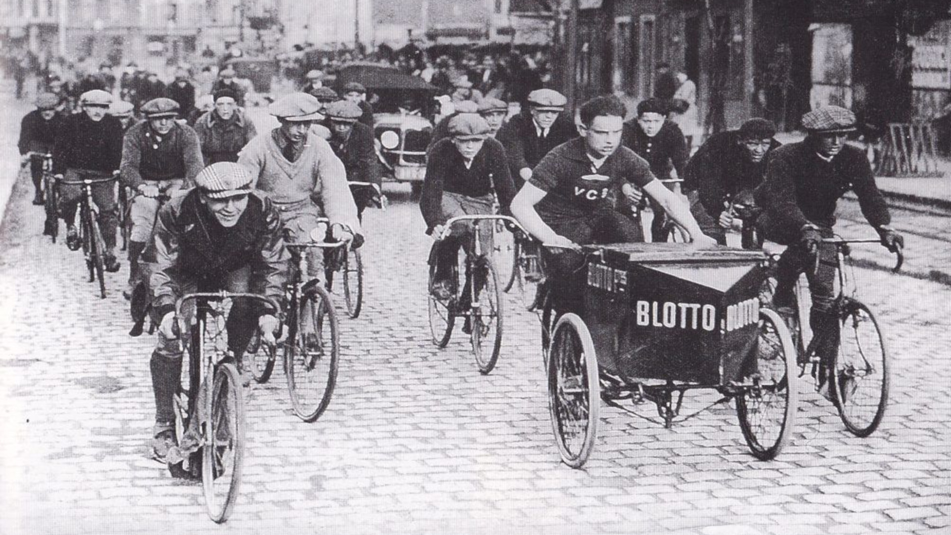 Livraison de pain à vélo